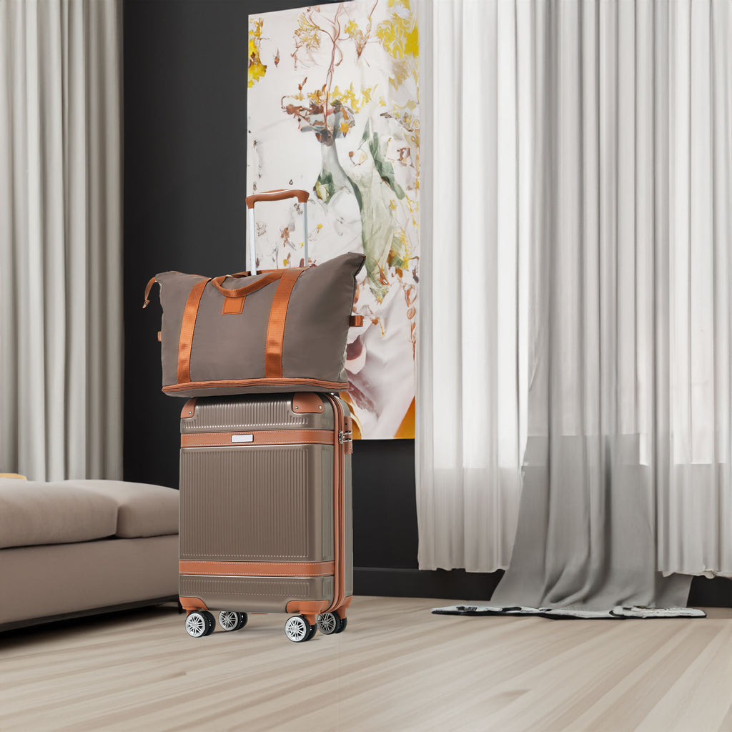 TravLuma 3-Piece Hardshell Luggage Set