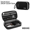 Compact Travel Tech Organizer
