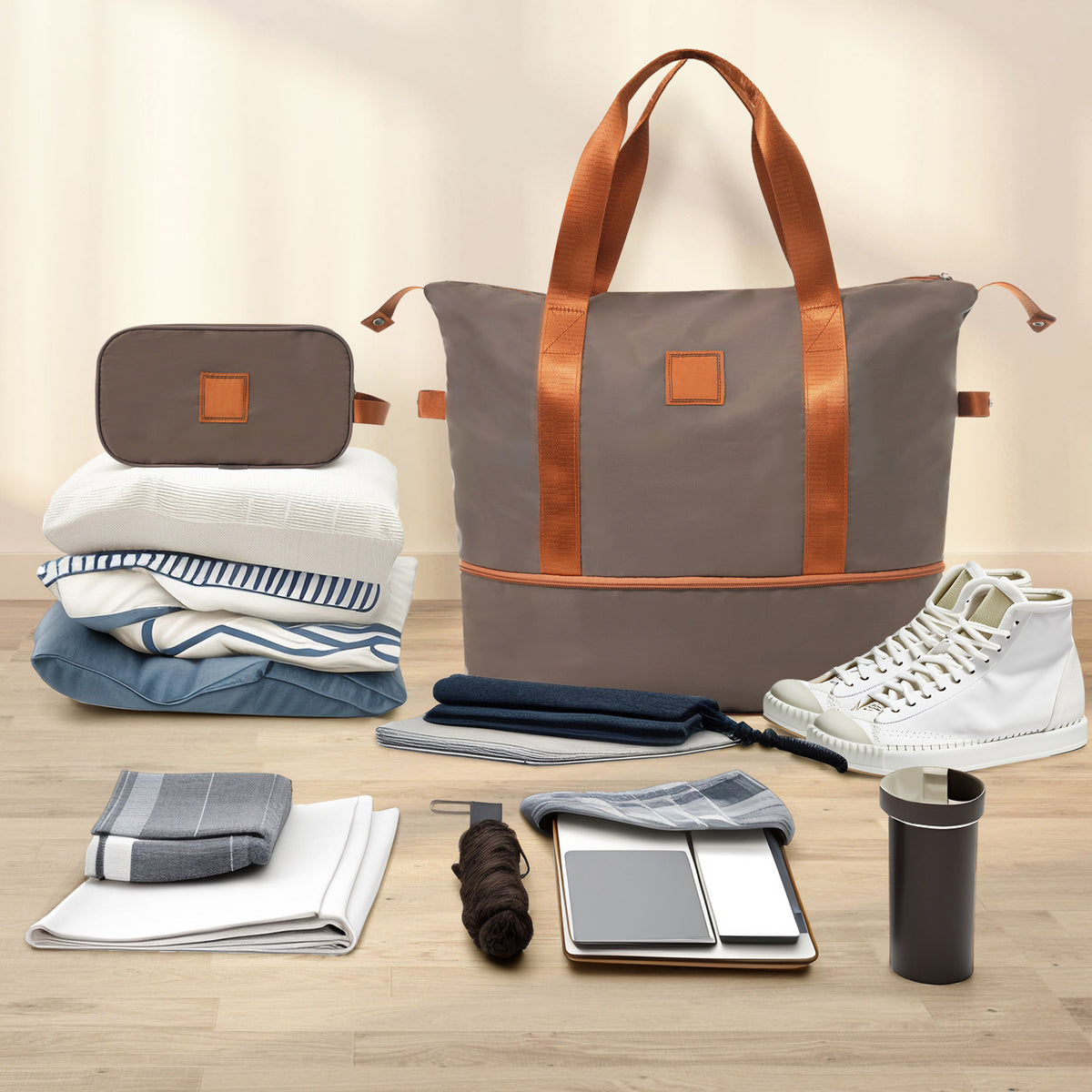 TravLuma 3-Piece Hardshell Luggage Set