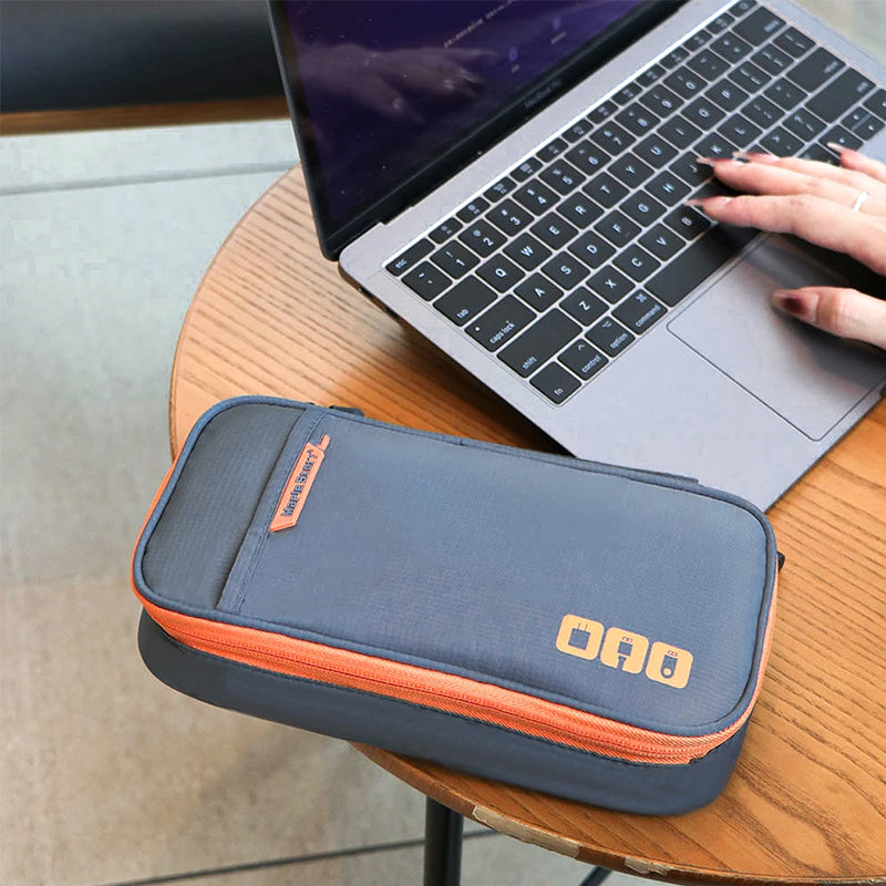 Compact Travel Tech Organizer