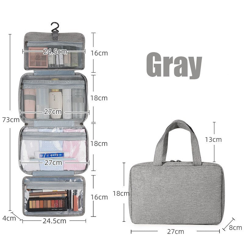 TravLuma 4-Fold Hanging Travel Organizer