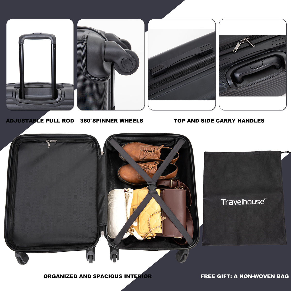 TravLuma 20" Lightweight Carry-On